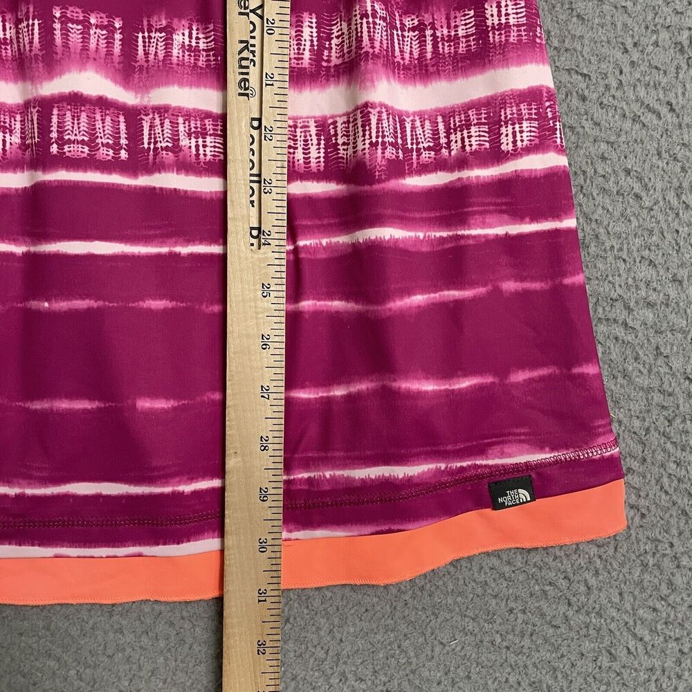 The North Face Echo Lake Halter Dress Size Small Pink Tie Dye Orange UPF 50 - Picture 10 of 10